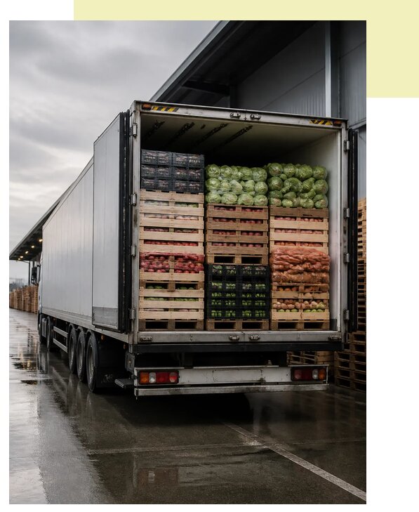 Перевозка плодоовощной продукции в Бердск по цене от 5206 р. | Агросервис-Брд